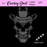 Cowboy Skull Bling
