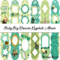 Baby Boy Dreams Keyplate Album
