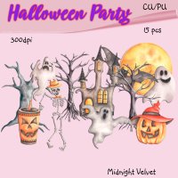 Halloween Party elements
